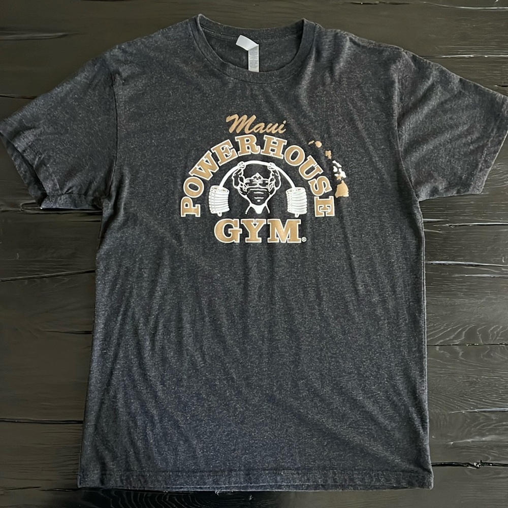Maui powerhouse gym vintage shirt large
